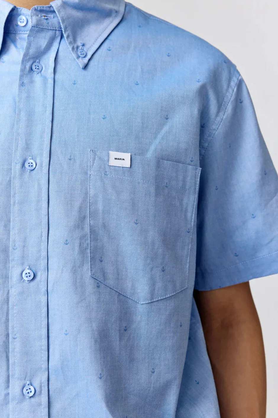 miesten kauluspaita, ANCHORS SHIRT SS>Makia Sale