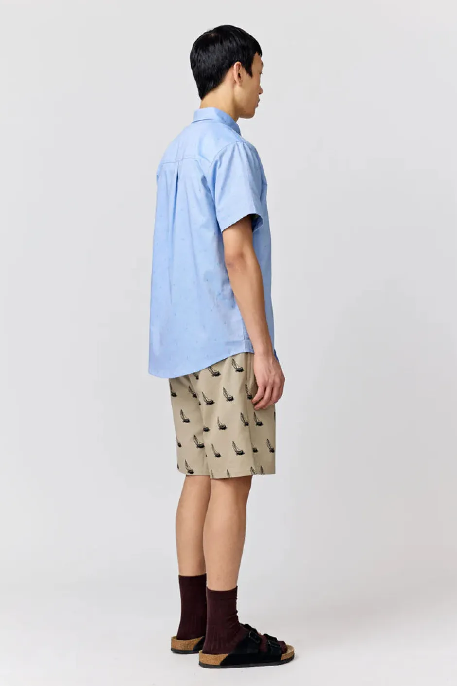 miesten kauluspaita, ANCHORS SHIRT SS>Makia Sale