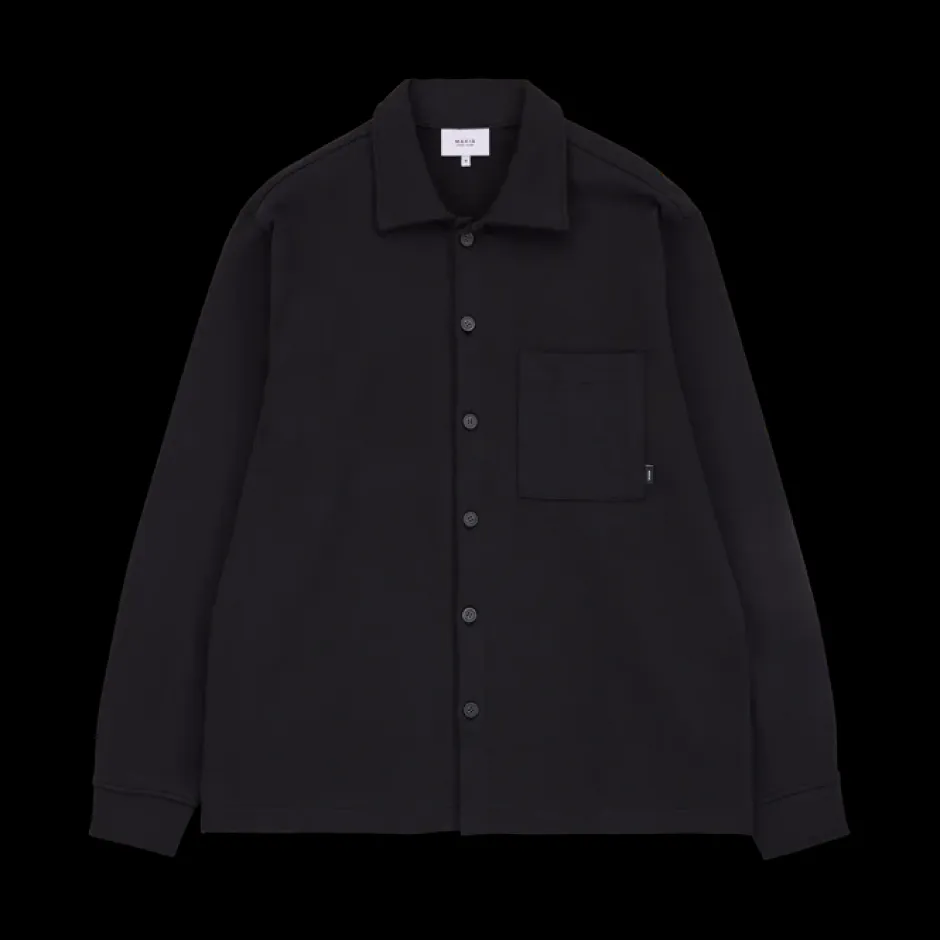 miesten PAITATAKKI, PROCESS OVERSHIRT HEAVY JERSEY>Makia Hot