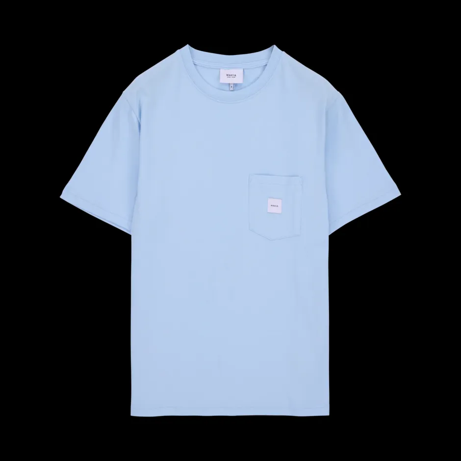 miesten t-paita K Square Pocket t-shirt,>Makia Best
