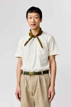 miesten t-paita K Square Pocket t-shirt,>Makia