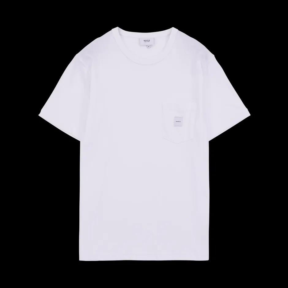 miesten t-paita K Square Pocket t-shirt,>Makia Clearance