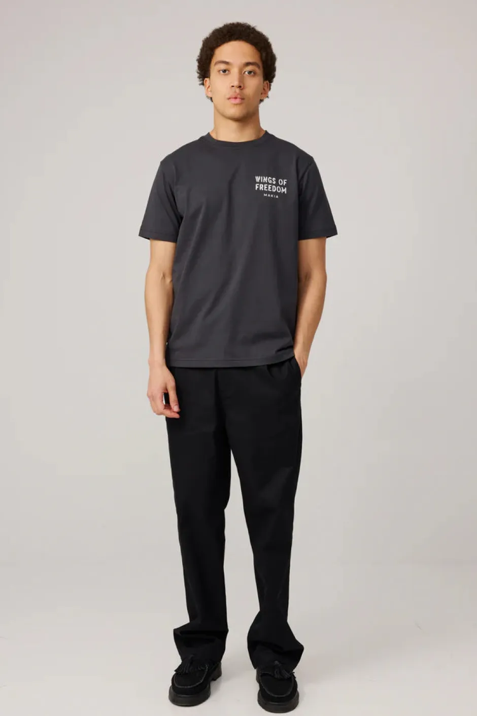 miesten t-paita Wings T-shirt,>Makia Discount