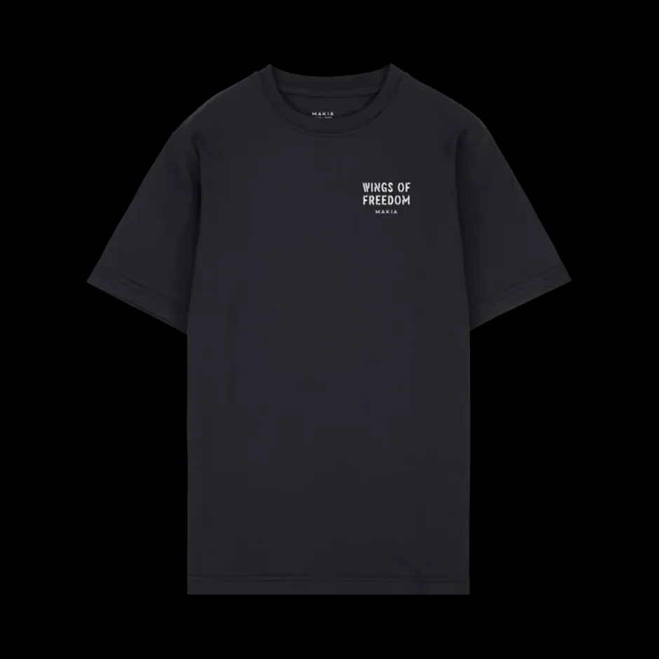 miesten t-paita Wings T-shirt,>Makia Discount