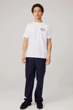 miesten t-paita Wings T-shirt,>Makia