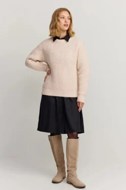 naisten neulepusero MABEL KNIT,><noscript><img width=