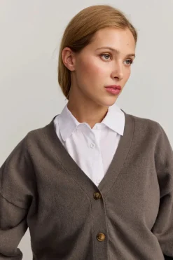 naisten neuletakki HANNA CARDIGAN,><noscript><img width=