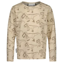 Lasten Pyjama, SUPER POWER CREAM PYJAMA SET Ruskea Kuosi>Metsola Clearance