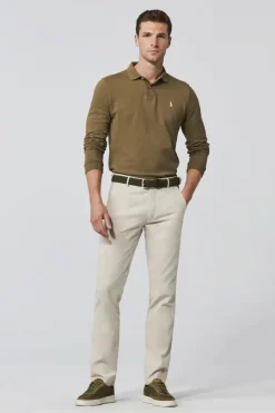 miesten housut, BONN LINEN COTTON TROUSER><noscript><img width=