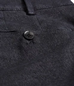 miesten puuvillahousut, BONN 5585 HERRINGBONE Harmaa Kuosi><noscript><img width=