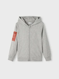 huppari, NKMLESIMON LS SWEAT CARD Vaaleanharmaa>Name It Clearance