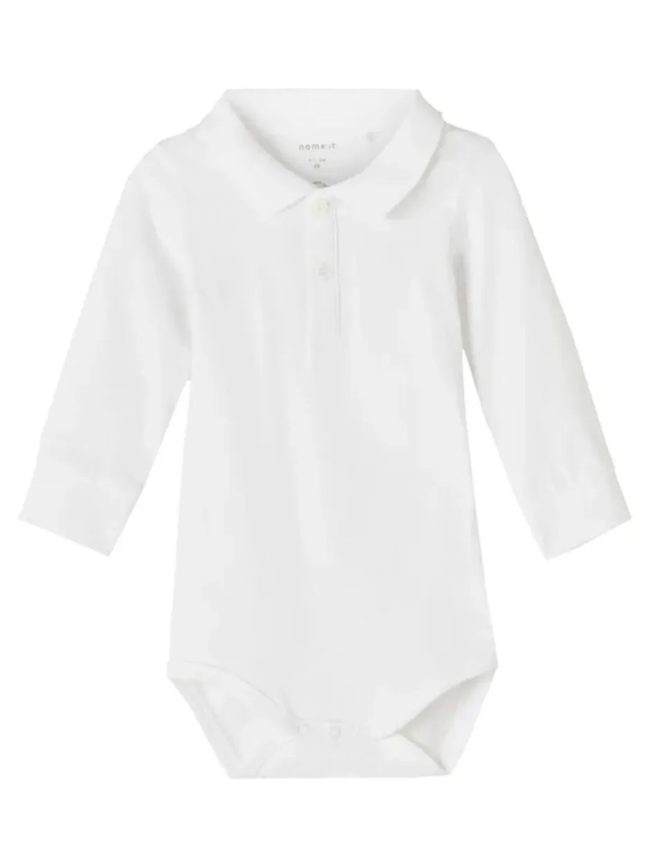 lasten body, NBMHOLGER LS POLO BODY>Name It Clearance