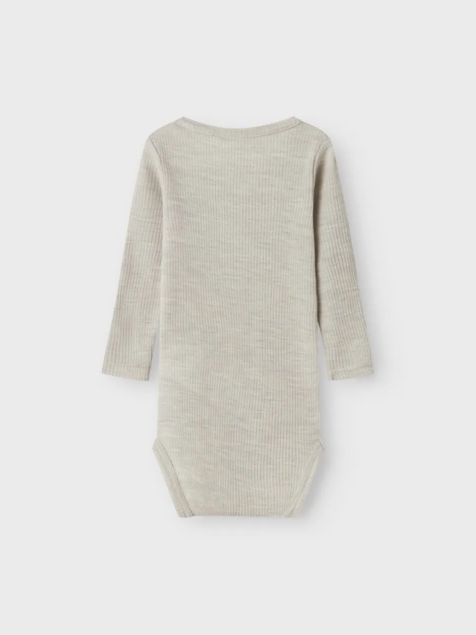 lasten body, NBNWAX WOOL RIB LS BODY>Name It Sale