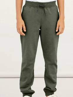 Lasten Collegehousut, NKMSWEAT Unbrushed Armeijanvihreä>Name It Outlet