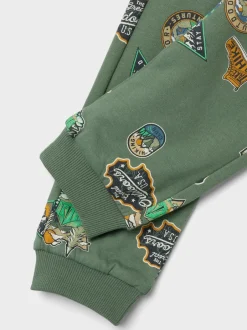 lasten collegehousut, NMMNENNO SWEAT PANT Armeijanvihreä><noscript><img width=