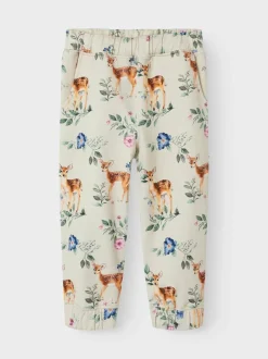 lasten collegehousut, NMFOJETTE REG SWEATPANT Beige Kuosi>Name It