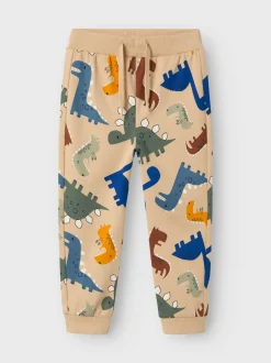 lasten collegehousut, NMMNENNO SWEAT PANT Beige Kuosi>Name It New