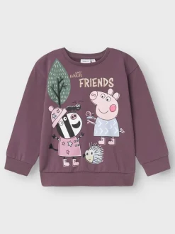 Lasten Collegepaita, NMFORDI PEPPAPIG REG SWEAT>Name It Sale