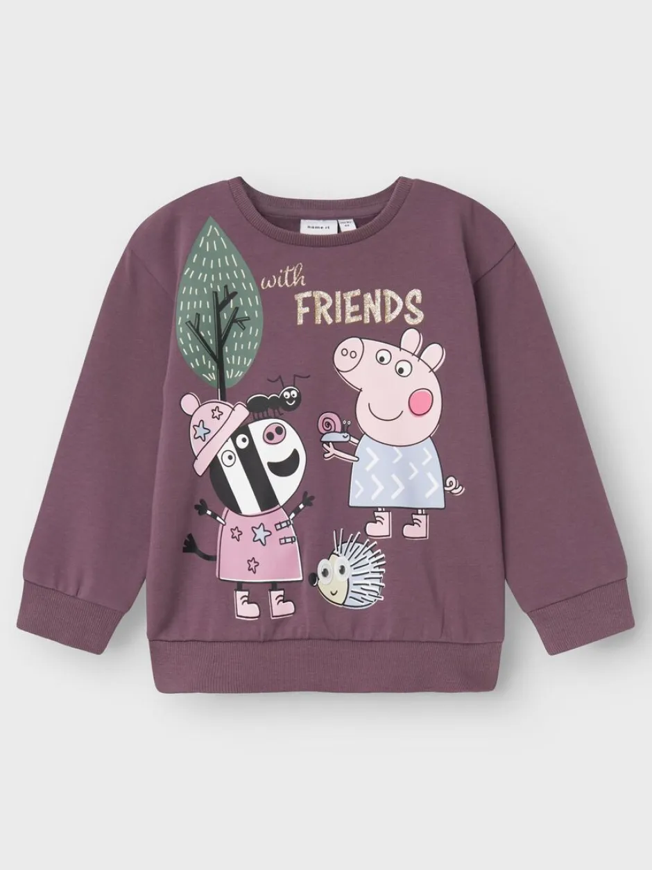 Lasten Collegepaita, NMFORDI PEPPAPIG REG SWEAT>Name It Sale