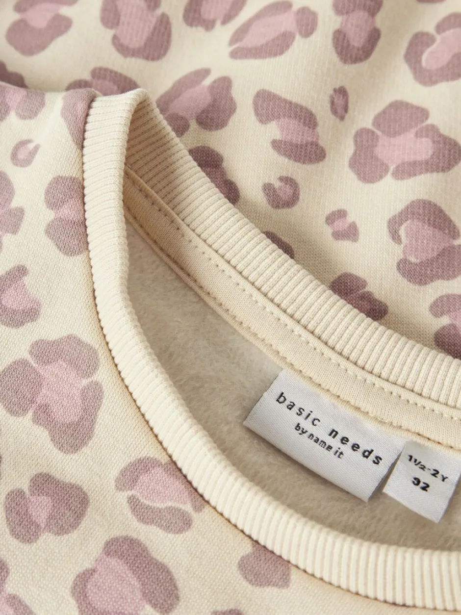 lasten collegepusero, NMFDAVINA LS SWEAT FLEECE>Name It Clearance