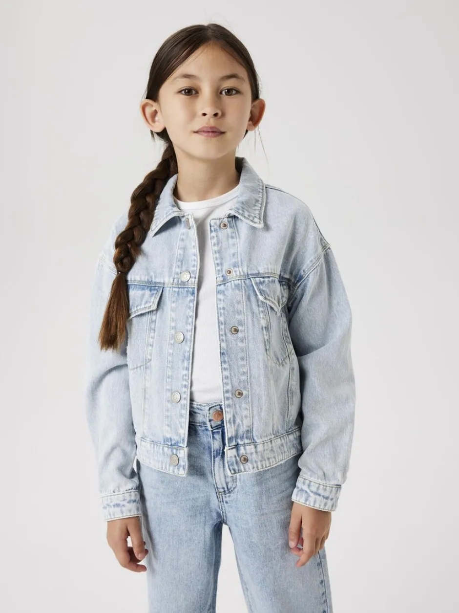 lasten farkkutakki, NKFMILA DENIM JACKET>Name It Hot