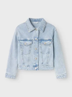 lasten farkkutakki, NKFMILA DENIM JACKET>Name It Hot