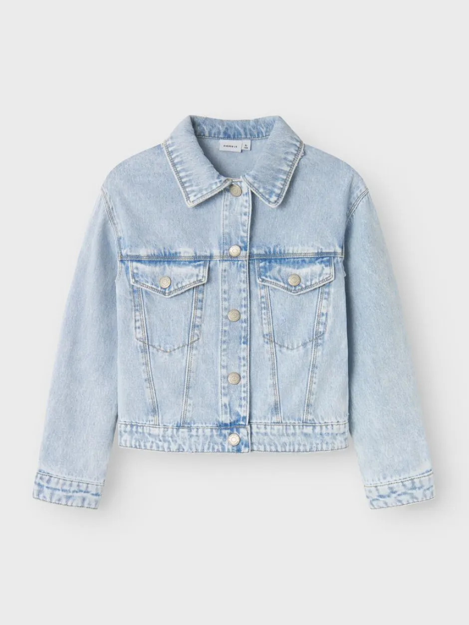 lasten farkkutakki, NKFMILA DENIM JACKET>Name It Hot