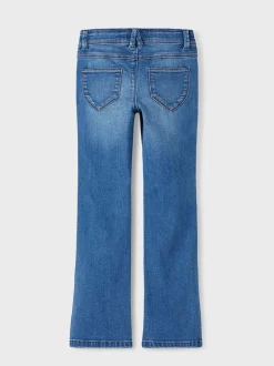 lasten farkut, NKFPOLLY SKINNY BOOT JEANS 1142 Sininen, Indigo>Name It