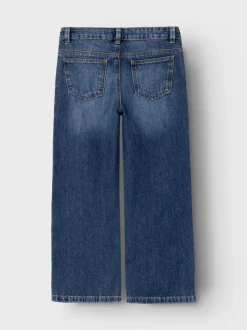 Lasten Farkut, NKFROSE WIDE JEANS 5529 NOOS Indigo><noscript><img width=