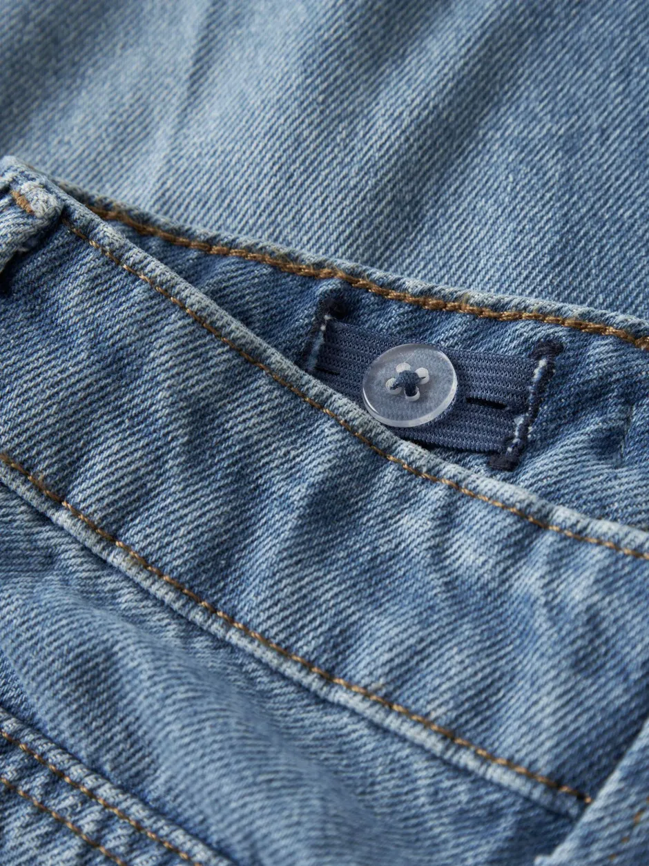 lasten farkut NKFROSE X-WIDE PRESS JEANS, sininen>Name It Outlet