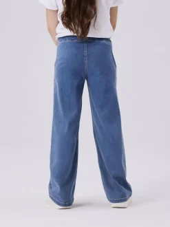Lasten Farkut, NKFSALLI WIDE JEANS NOOS Indigo>Name It Best