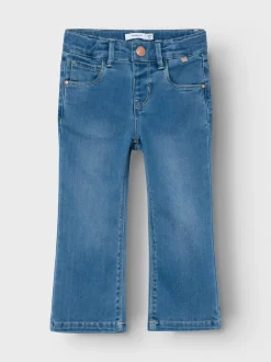 lasten farkut, NMFSALLI BOOTCUT JEANS Sininen, Indigo>Name It Best