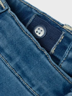 lasten farkut, NMFSALLI BOOTCUT JEANS Sininen, Indigo><noscript><img width=