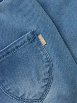 lasten farkut, NMFBELLA BAGGY ROUND JEANS Indigo><noscript><img width=