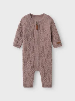 Lasten haalari, NBFWRILLA WOOL LS KNIT SUIT>Name It Hot
