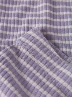 lasten housut NKFVEMMA FLARE PANT, raidallinen lila><noscript><img width=