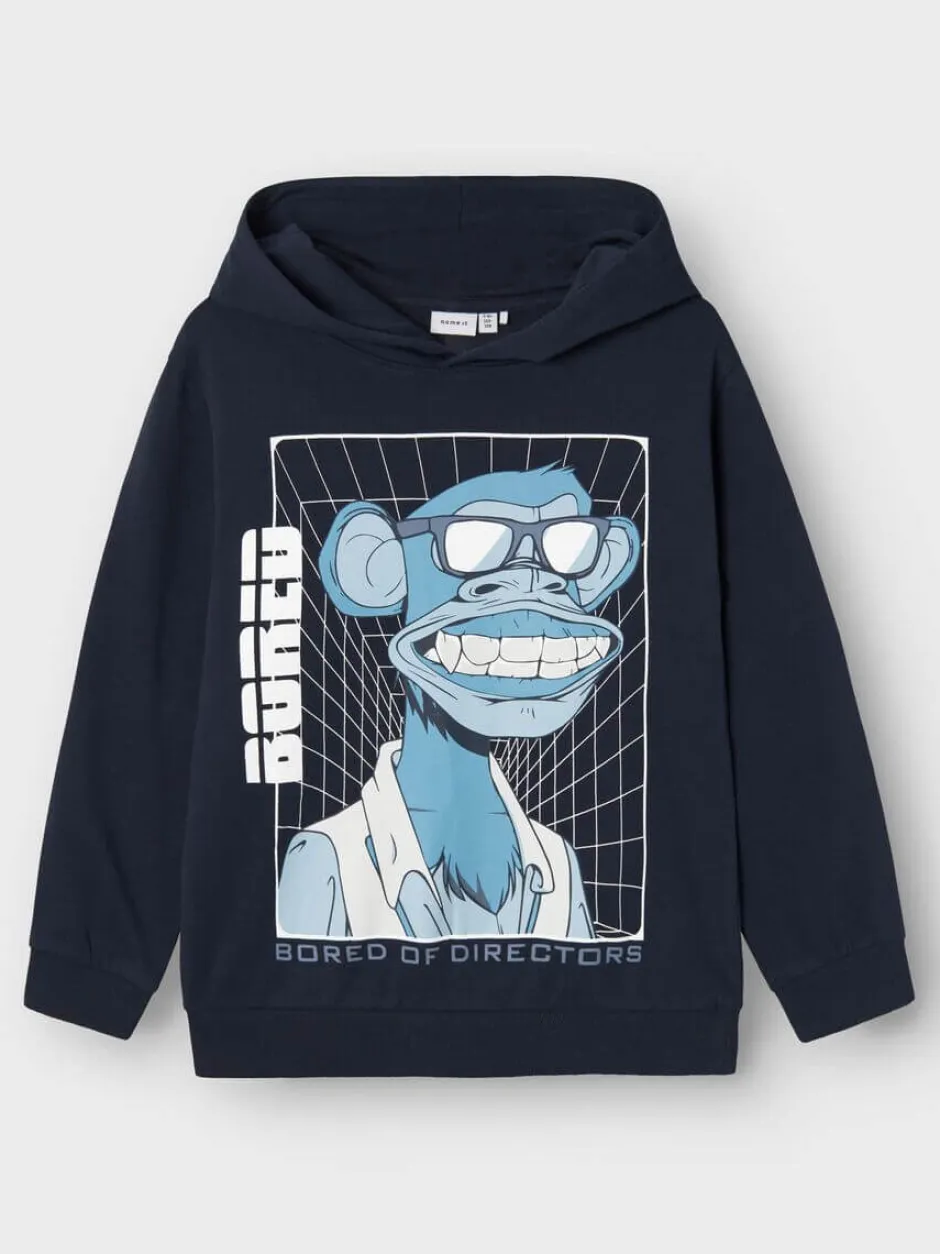 lasten huppari, NKMNOBEL BOREDOFD REG SWEAT>Name It Outlet