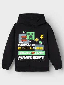 Lasten Huppari, NKMSINCEMINECRAFT REG SWEAT>Name It Sale