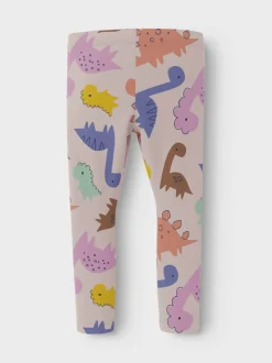 lasten leggingsit, NMFNIRIANNE LEGGING Beige Kuosi>Name It Hot