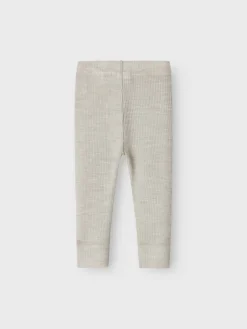 lasten leggingsit, NBNWAX WOOL RIB EGGING>Name It New
