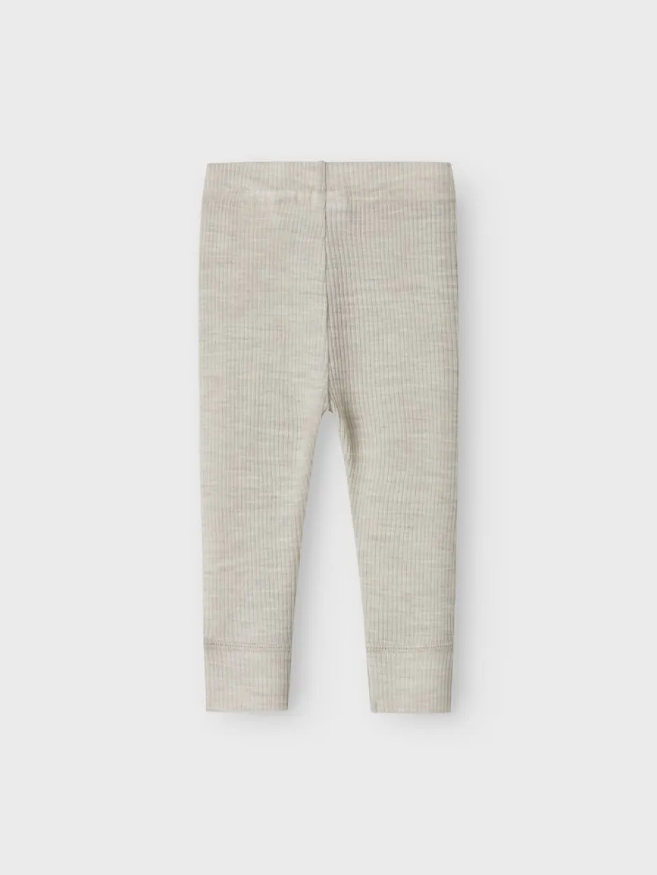 lasten leggingsit, NBNWAX WOOL RIB EGGING>Name It New