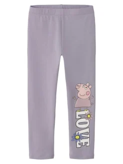 lasten leggingsit NMFDAISY PEPPA LEGGING, violetti>Name It Outlet