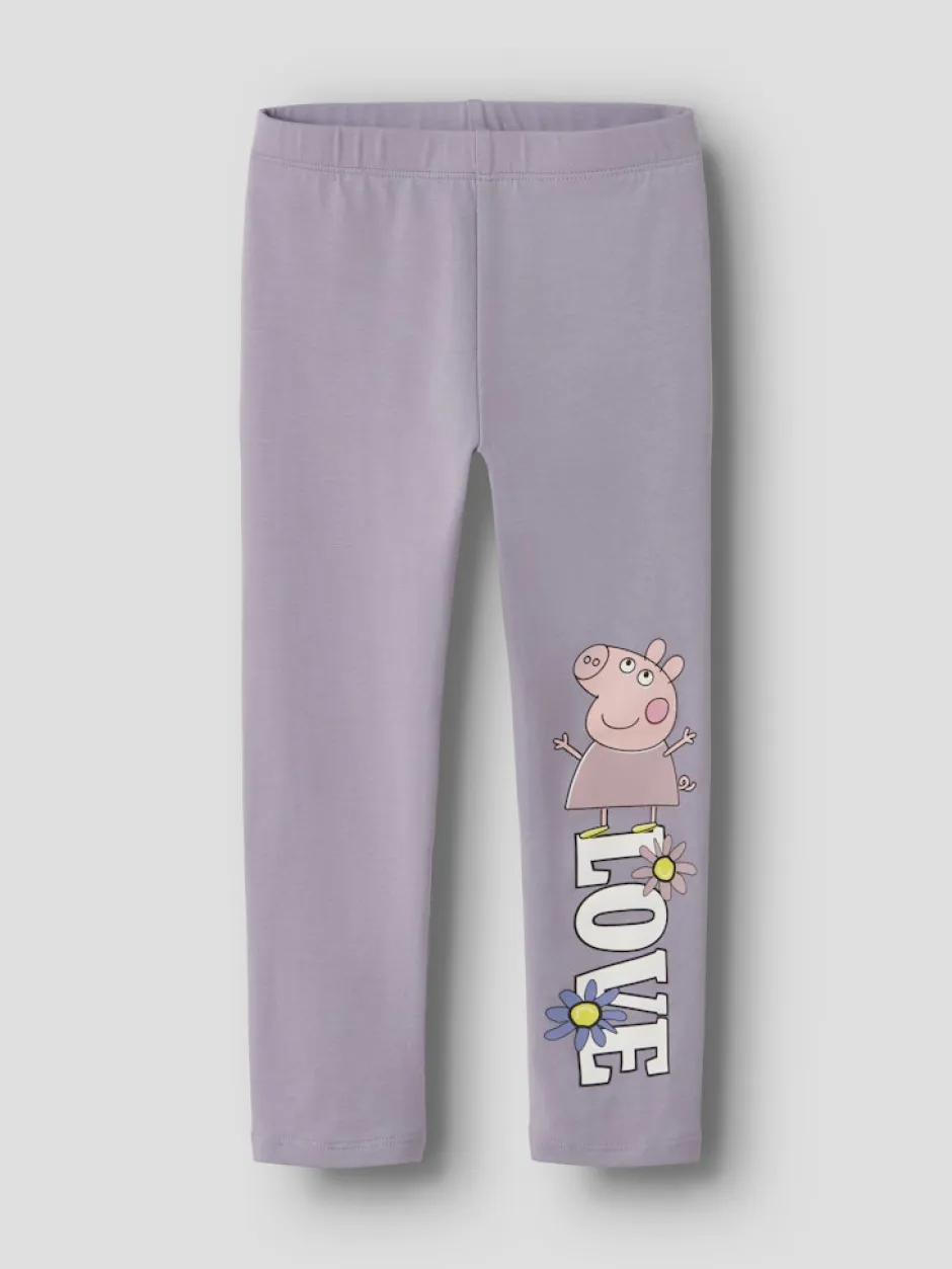 lasten leggingsit NMFDAISY PEPPA LEGGING, violetti>Name It Outlet