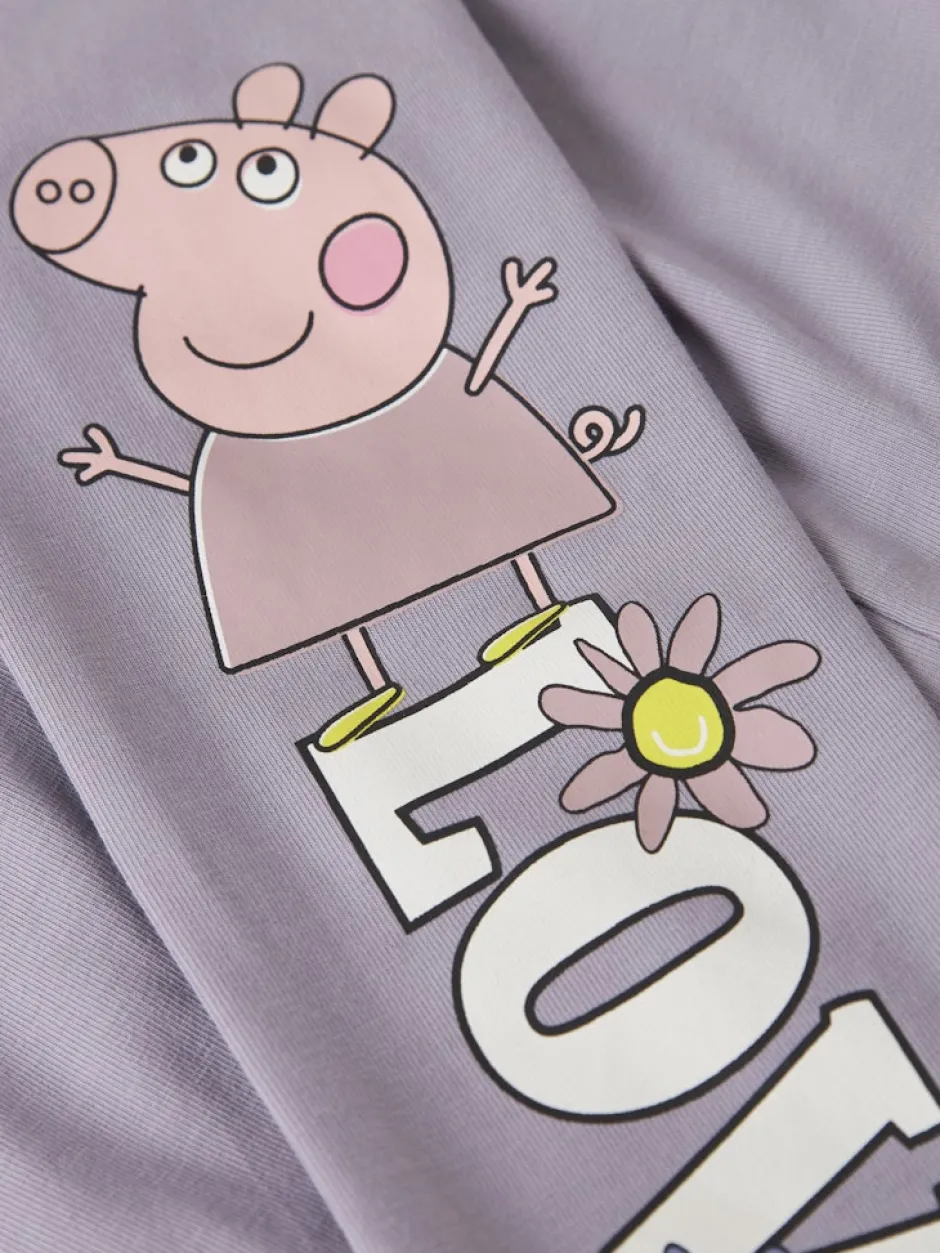 lasten leggingsit NMFDAISY PEPPA LEGGING, violetti>Name It Outlet