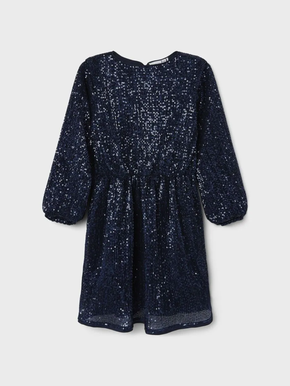 Lasten Mekko, NKFRANTELLA LS DRESS>Name It Best