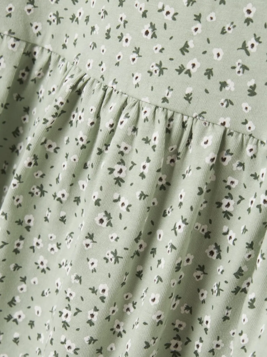 lasten mekko, NKFVIGGA CAPSL DRESS Vihreä Kuosi>Name It New