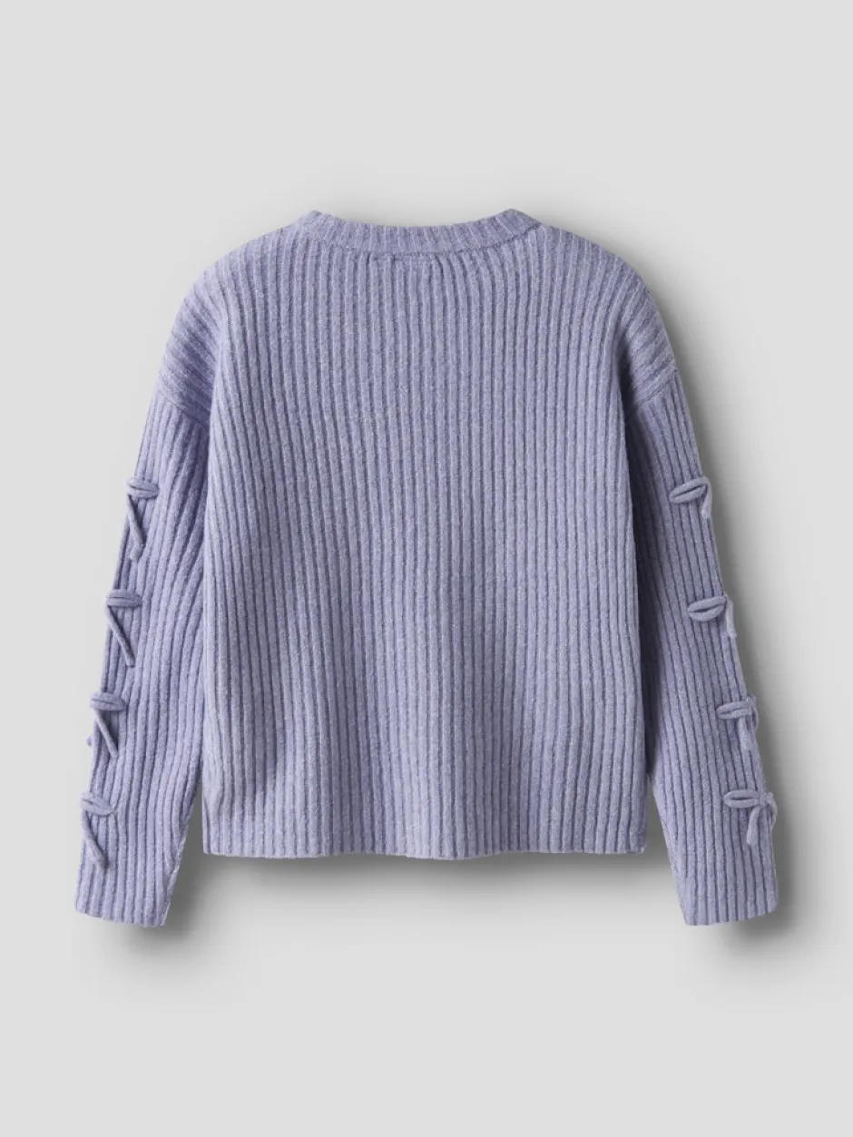 lasten neulepusero NKFTarin LS Knit , violetti>Name It Outlet