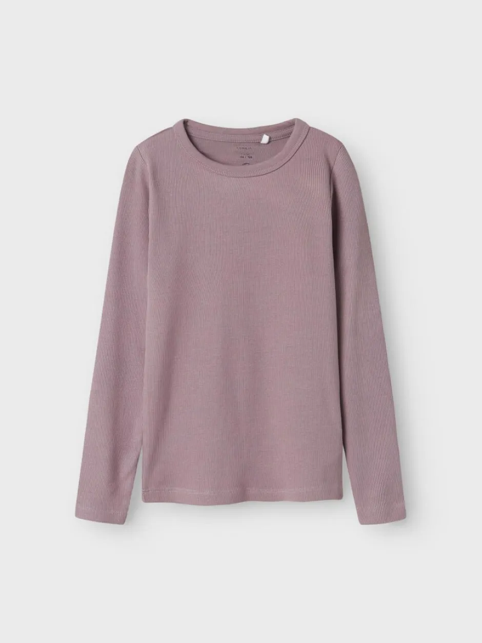 lasten paita, NKFNAKAL LS TOP Violetti, Lila>Name It Online