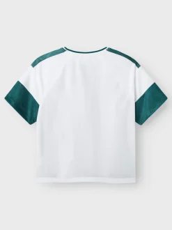 lasten paita, NKMDONNOL SS RLX TOP>Name It Discount