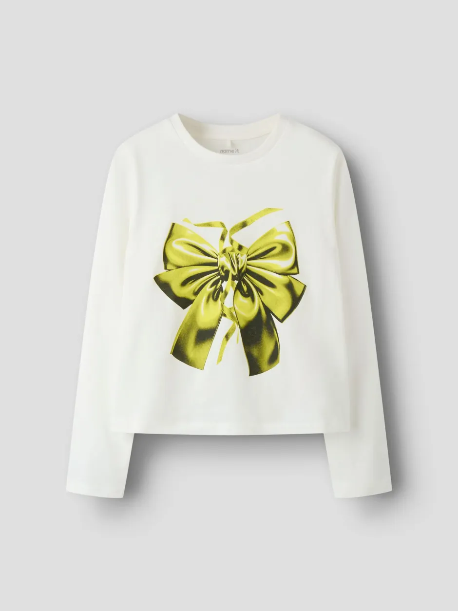 lasten pitkähihainen paita NKFTHELMAS LS SHORT TOP,>Name It Clearance